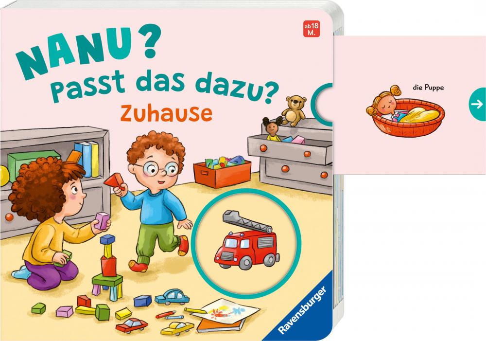 Ravensburger Buch Pappbilderbuch Nanu? Passt das dazu? Zuhause 42027