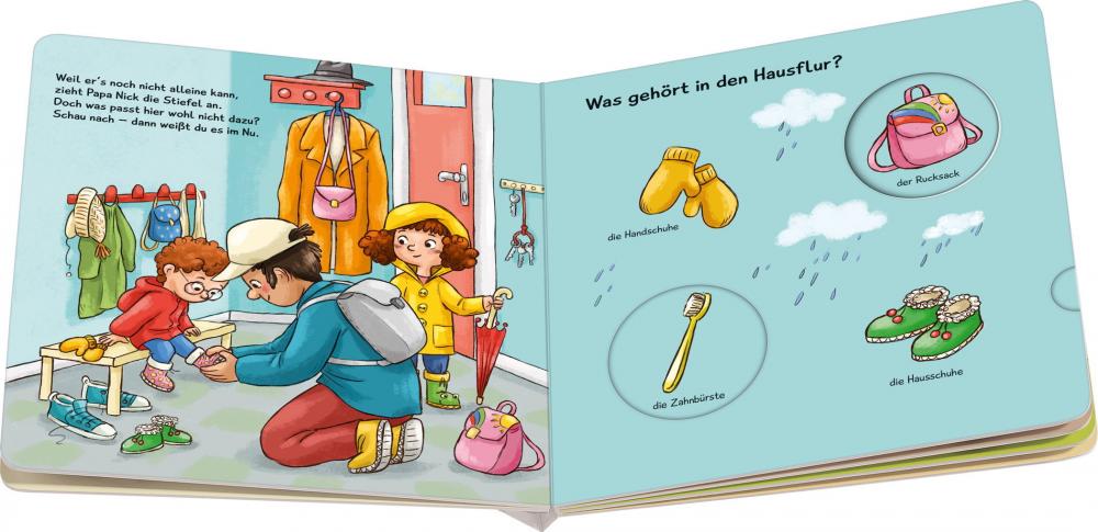 Ravensburger Buch Pappbilderbuch Nanu? Passt das dazu? Zuhause 42027