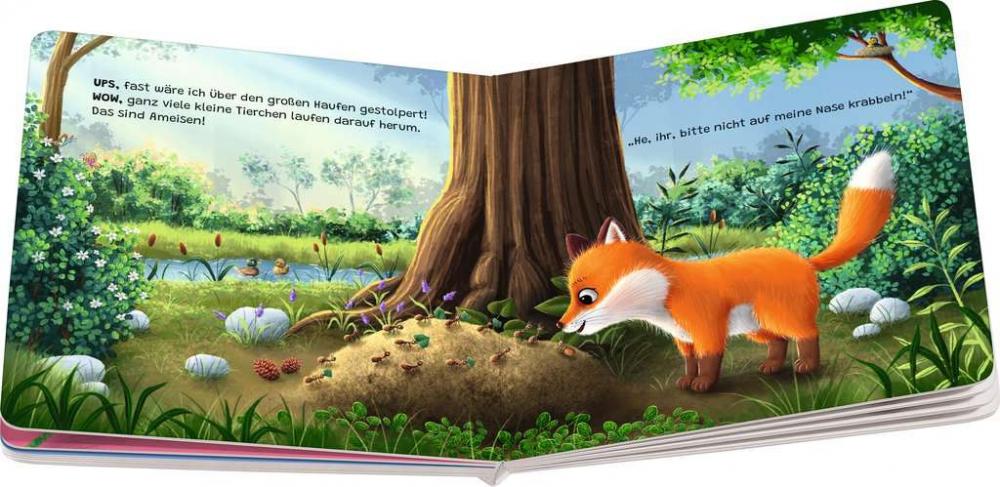 Ravensburger Buch Pappbilderbuch Vorlesen Hallo, hier bin ich! ruft der kleine Fuchs 42064