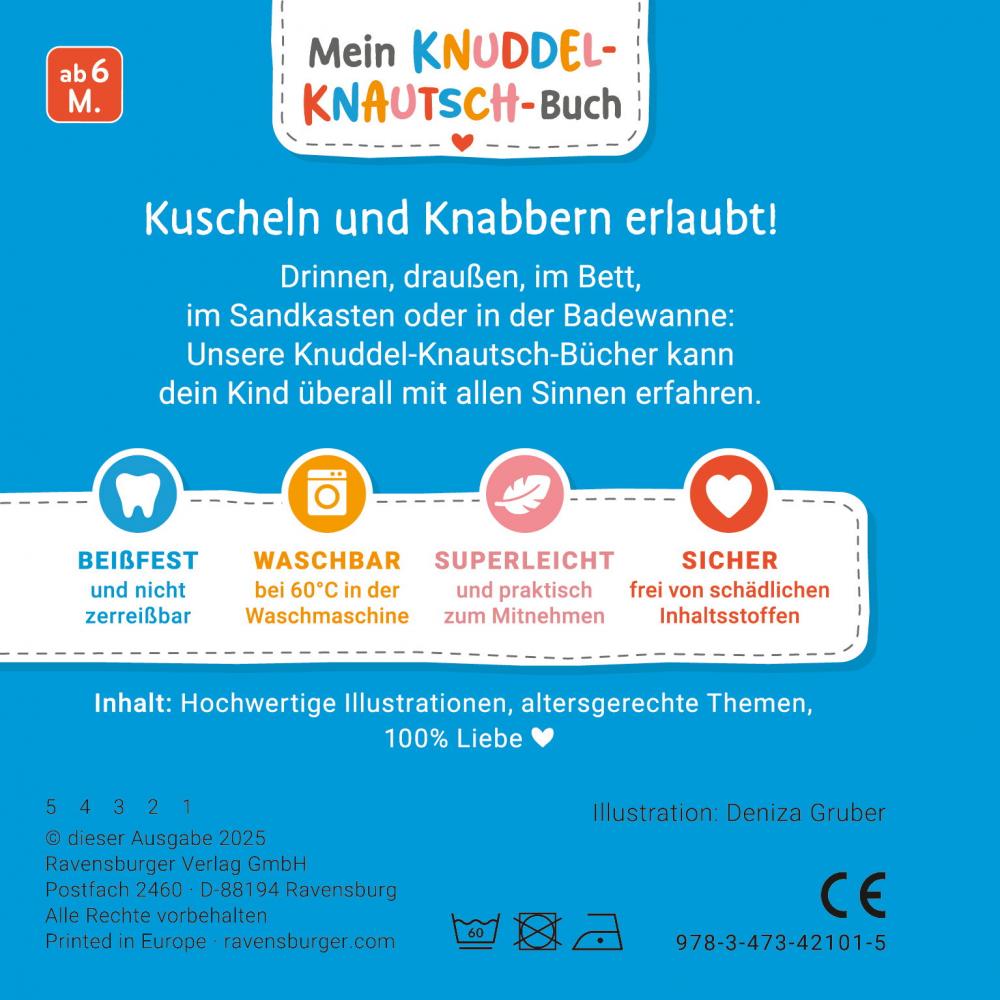 Ravensburger Buch Pappbilderbuch Knuddel Knautsch Buch Lieblingstiere 42101