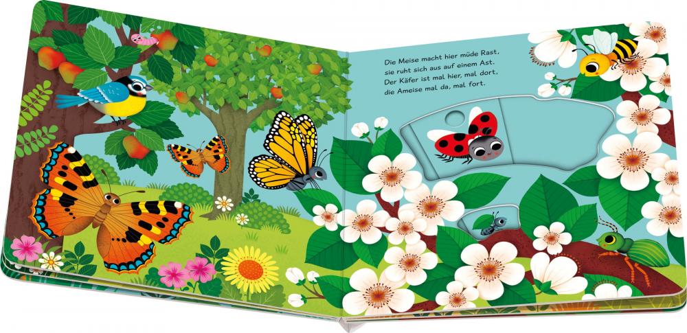 Ravensburger Buch Pappbilderbuch Mein Schiebe Mitmachbuch Kleine Tiere 42123
