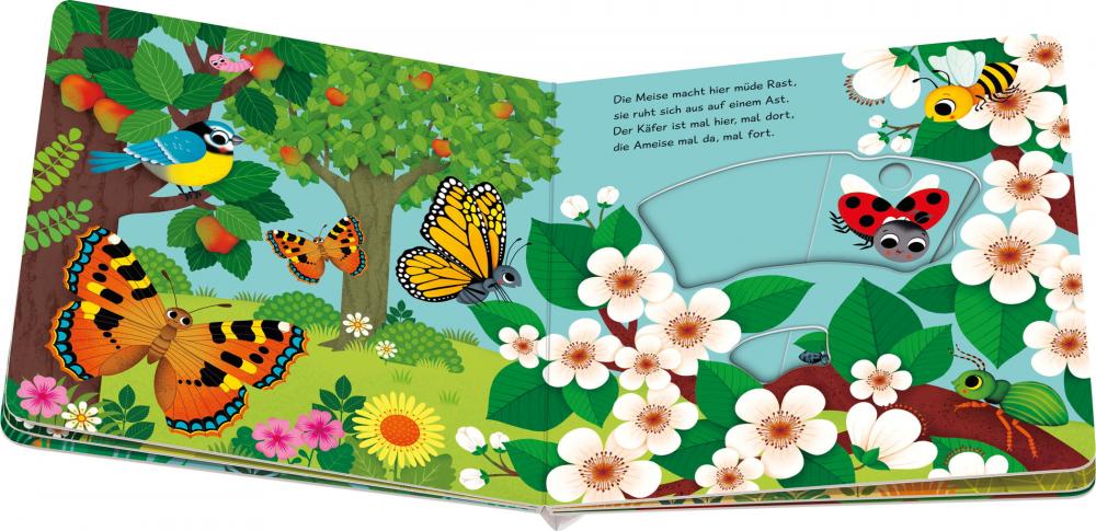 Ravensburger Buch Pappbilderbuch Mein Schiebe Mitmachbuch Kleine Tiere 42123