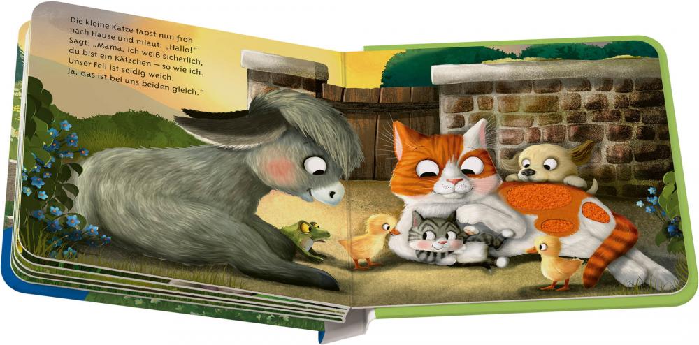 Ravensburger Buch Mein erstes Vorlese Fühlbuch Bist du eine Katze? 42125