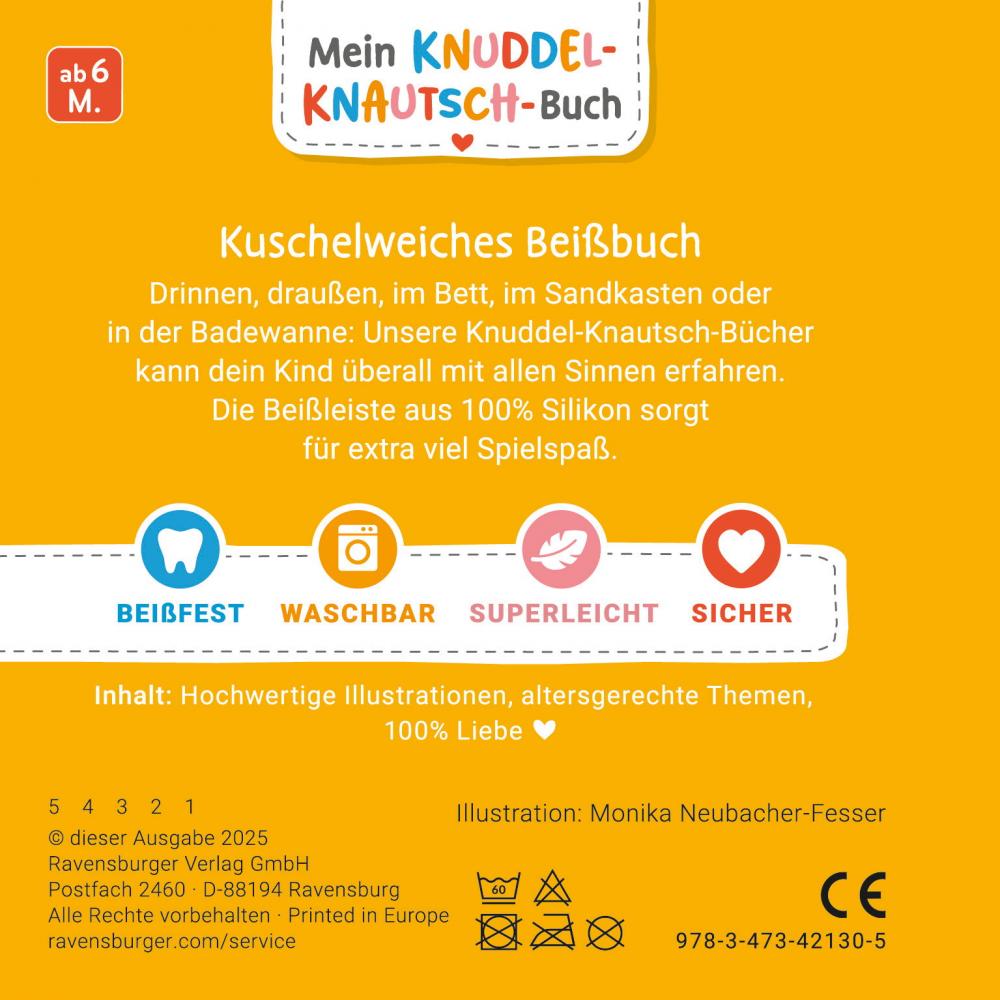 Ravensburger Buch Mitmachen Knuddel Knautsch Buch flip&pop. Meine Welt 42130