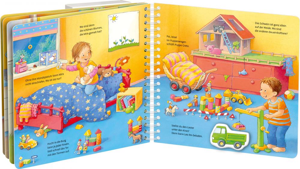Ravensburger Buch Pappbilderbuch großes Magnetbuch Was gehört zusammen? 42151