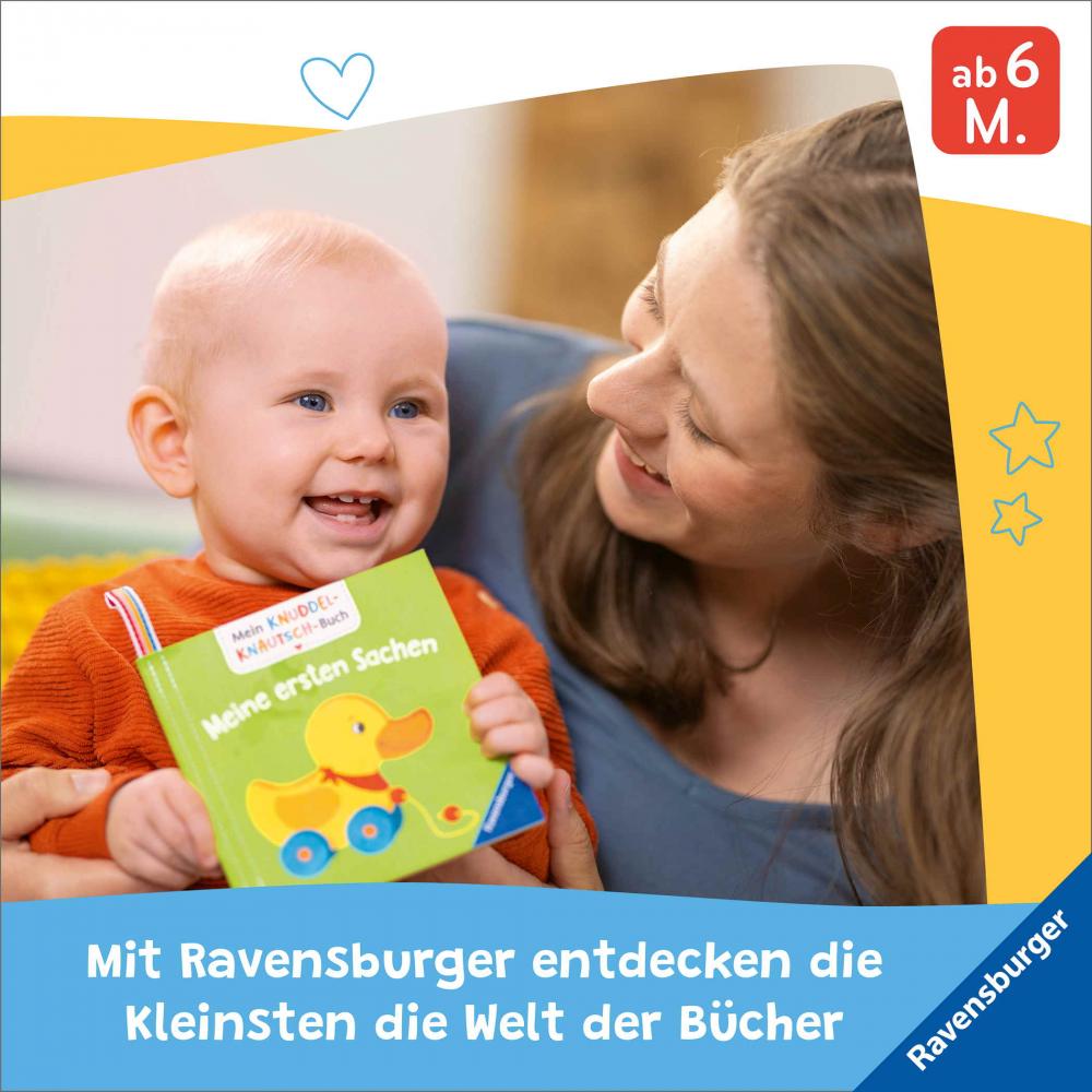 Ravensburger Buch Pappbilderbuch Mitmachen Mein buntes Rasselbuch 42193