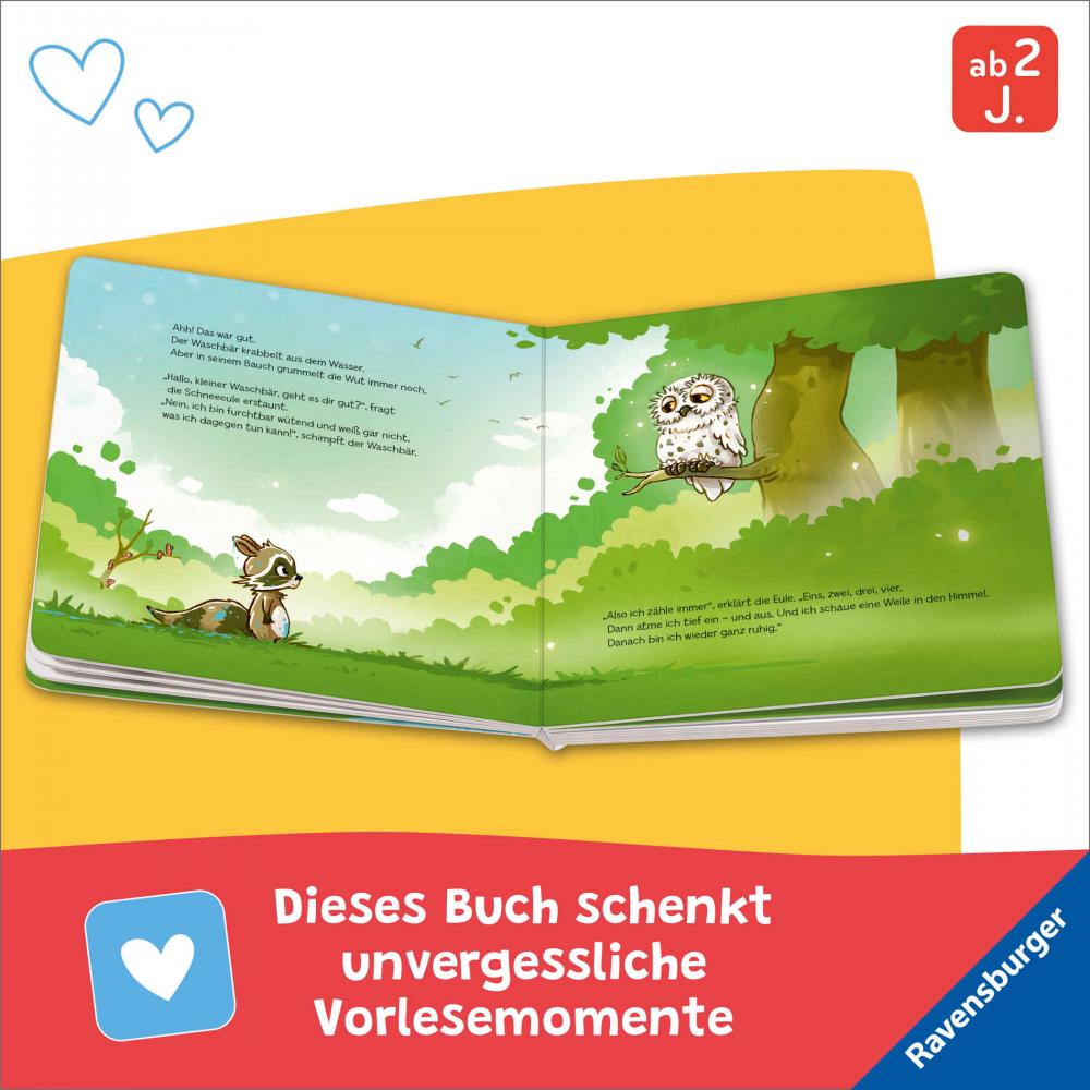 Ravensburger Buch Pappbilderbuch Vorlesen Wenn liebe Waschbären wütend sind 42212