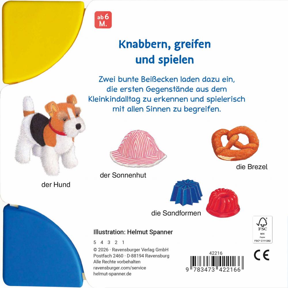 Ravensburger Buch Pappbilderbuch Klassiker Erste Bilder Erste Wörter Mein Beißbuch 42216