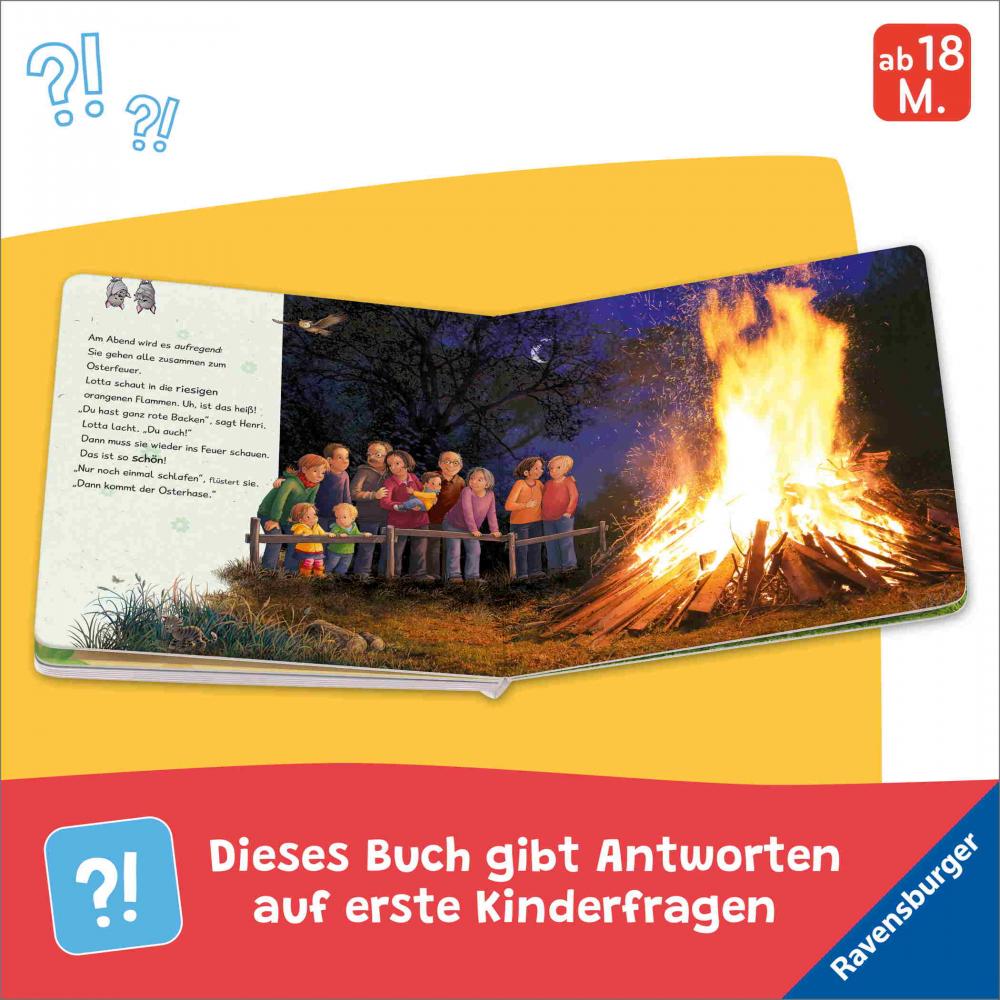 Ravensburger Buch Pappbilderbuch Wissen und Lernen Lotta feiert Ostern 42218