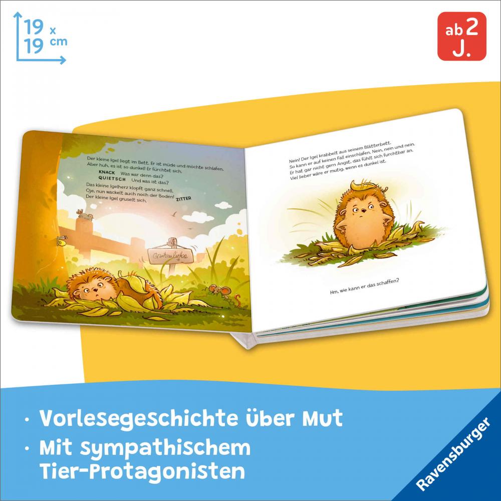 Ravensburger Buch Pappbilderbuch Vorlesen Wenn kleine Igel mutig sind 42232
