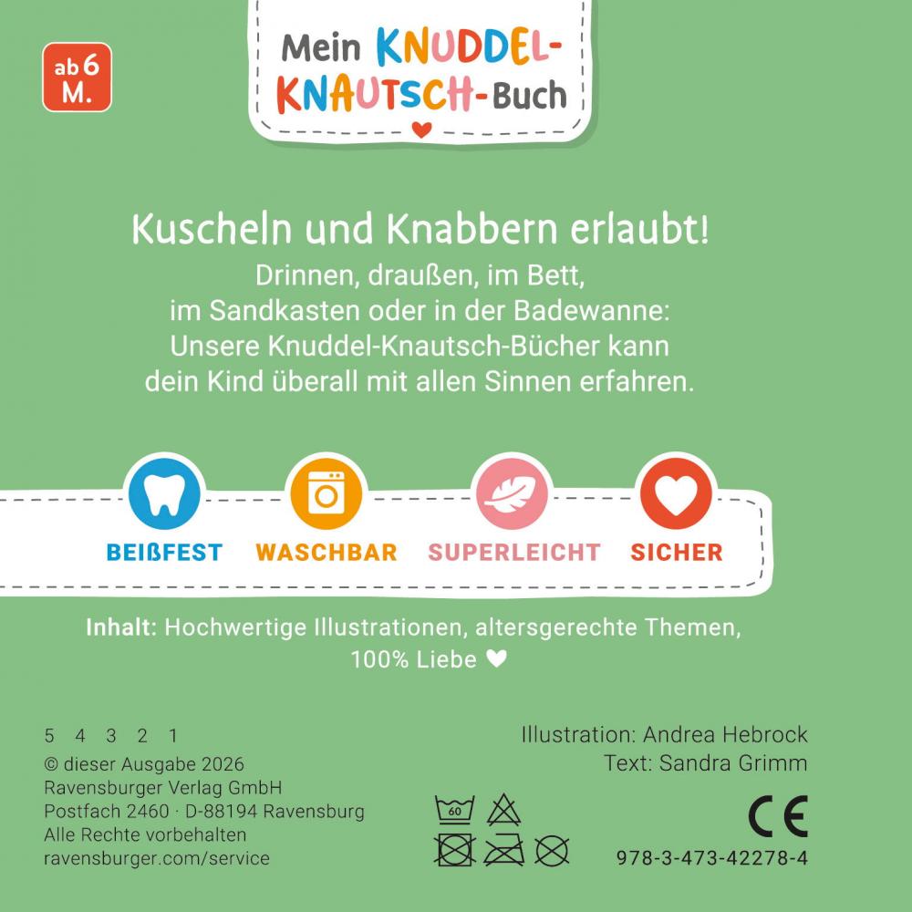 Ravensburger Buch Pappbilderbuch Mitmachen Mein Knuddel Knautsch Buch Bei uns zu Hause 42278