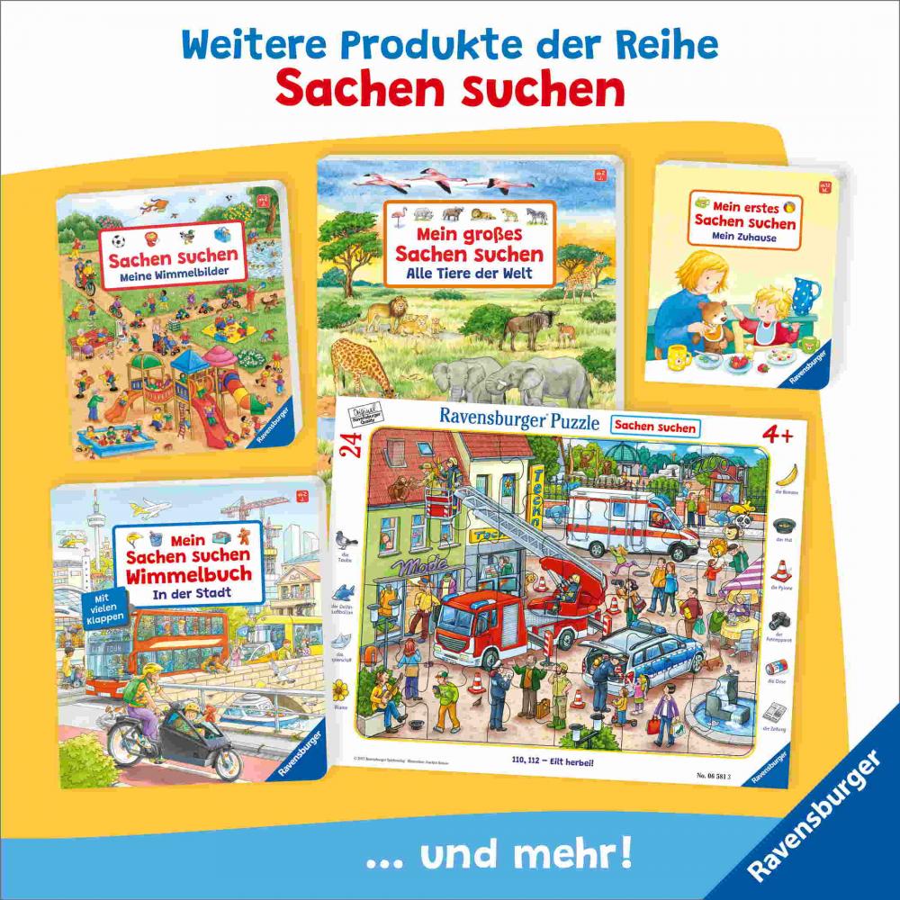 Ravensburger Buch Pappbilderbuch Spracherwerb Mein erstes Sachen suchen Kindergarten 42295