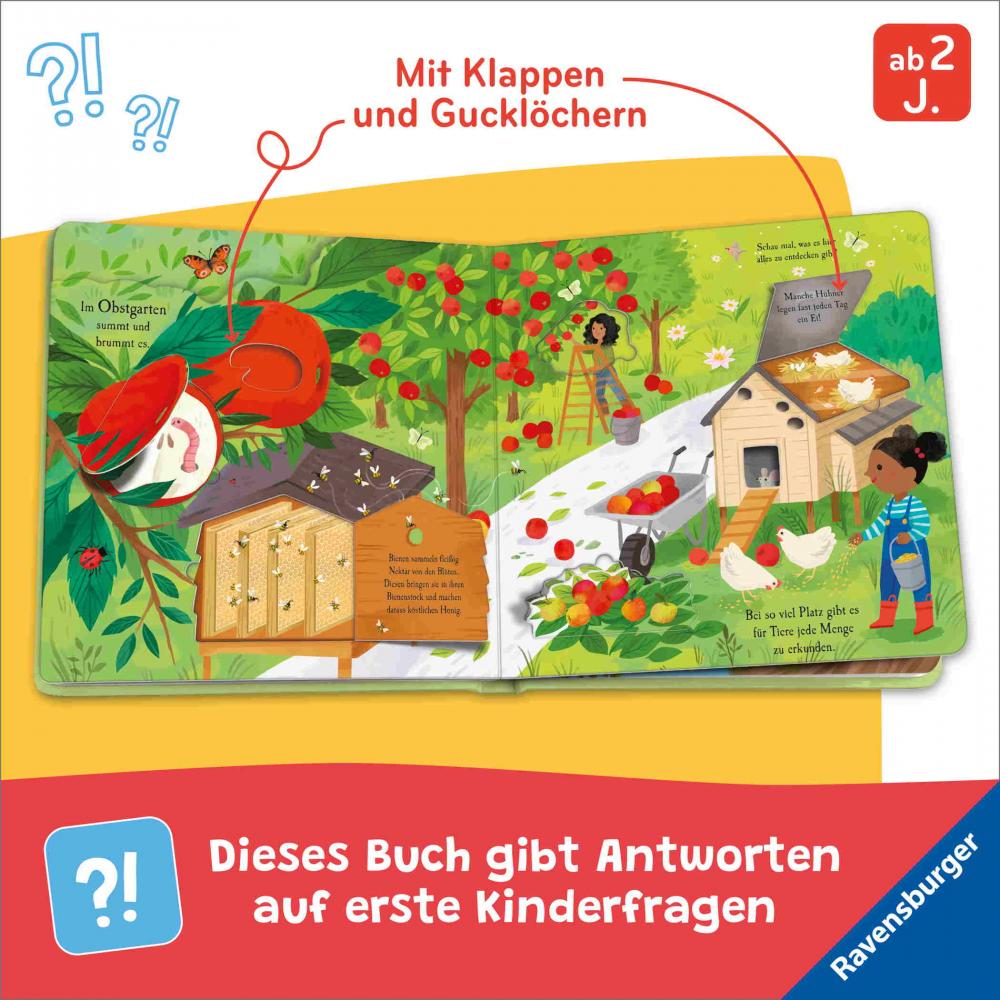 Ravensburger Buch Pappbilderbuch Wissen und Lernen Auf Entdeckungstour Im Garten 42337