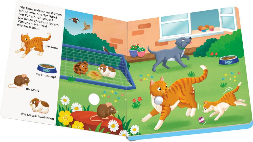 Ravensburger Buch Play+ Mein allererstes Soundbuch Lieblingstiere ab 12 Monate 45645