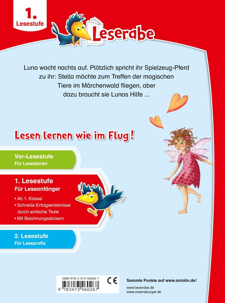 Ravensburger Buch Erstlesetitel Leserabe 1. Lesestufe Luna und das fliegende Pferd 46026