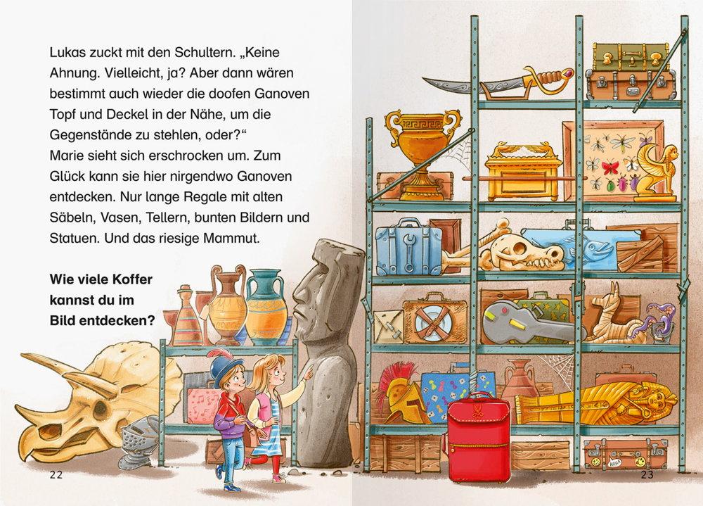 Ravensburger Buch Die Jagd nach dem magischen Detektivkoffer Band 5 Goldraub im Museum 46177