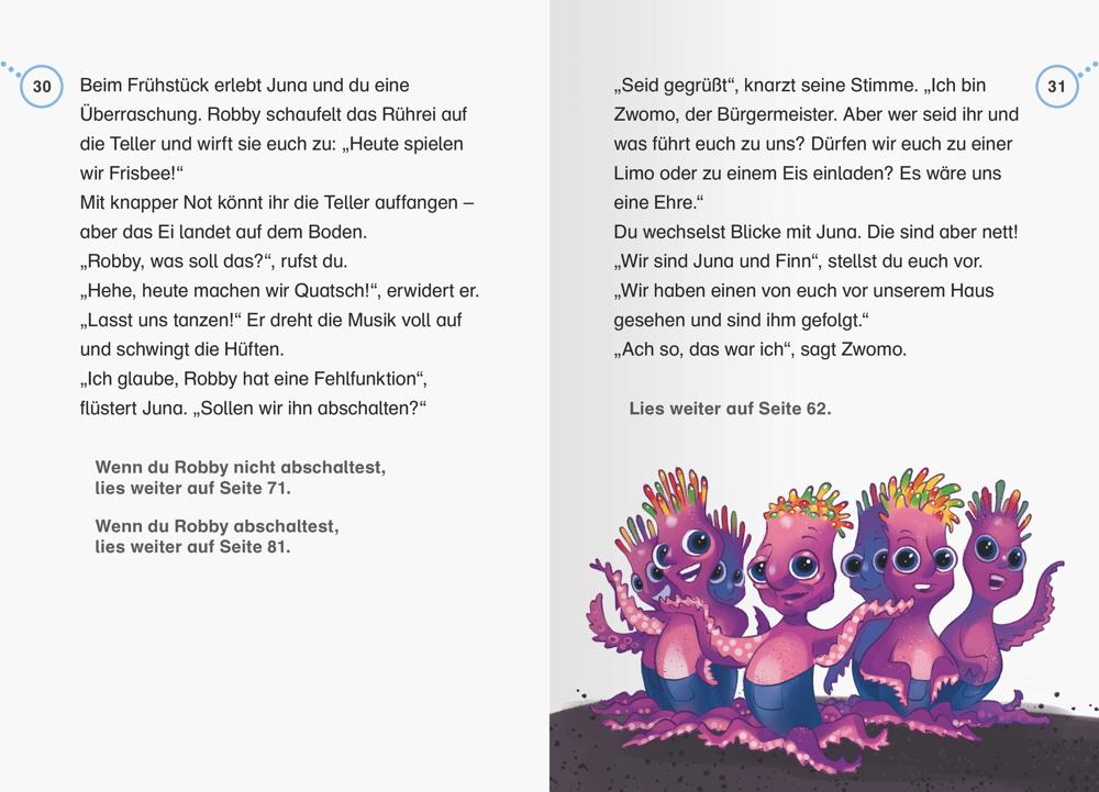 Ravensburger Buch Erstlesetitel 1000 Gefahren junior Abenteuer auf Planet Pax 46251