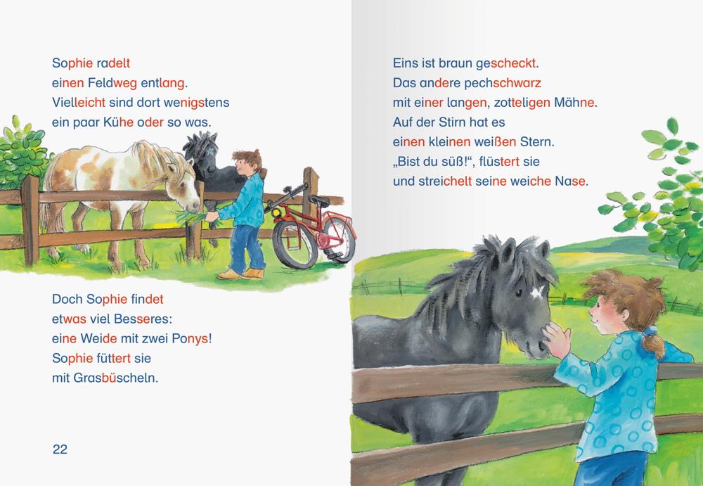 Ravensburger Buch Erstlesetitel Leserabe mit Mildenberger Silbenmethode Pferdegeschichten 46274