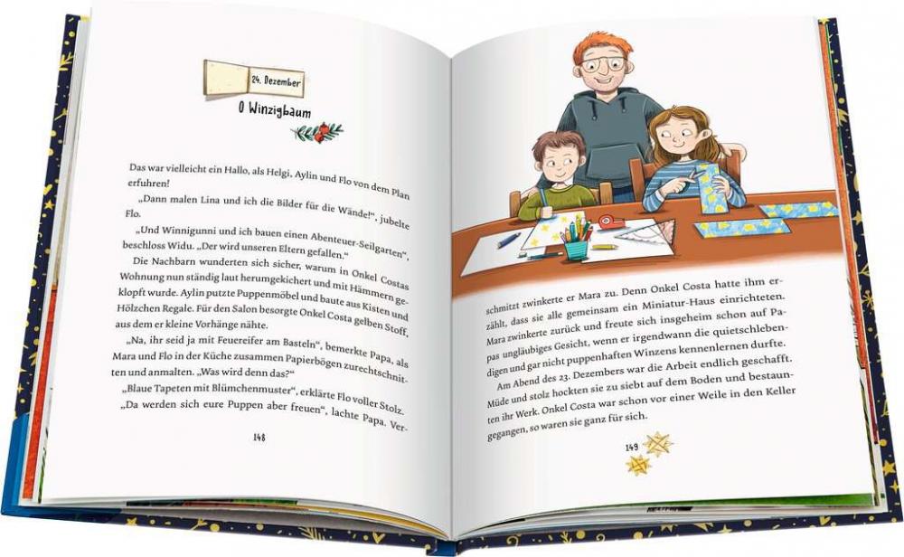 Ravensburger Buch Vorlesen Weihnachten mit Familie Winz 46292