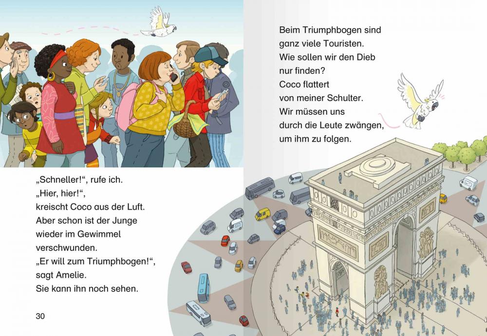 Ravensburger Buch Erstlesetitel Leserabe 2. Lesestufe Auf heißer Spur Die Detektive von Paris 46392