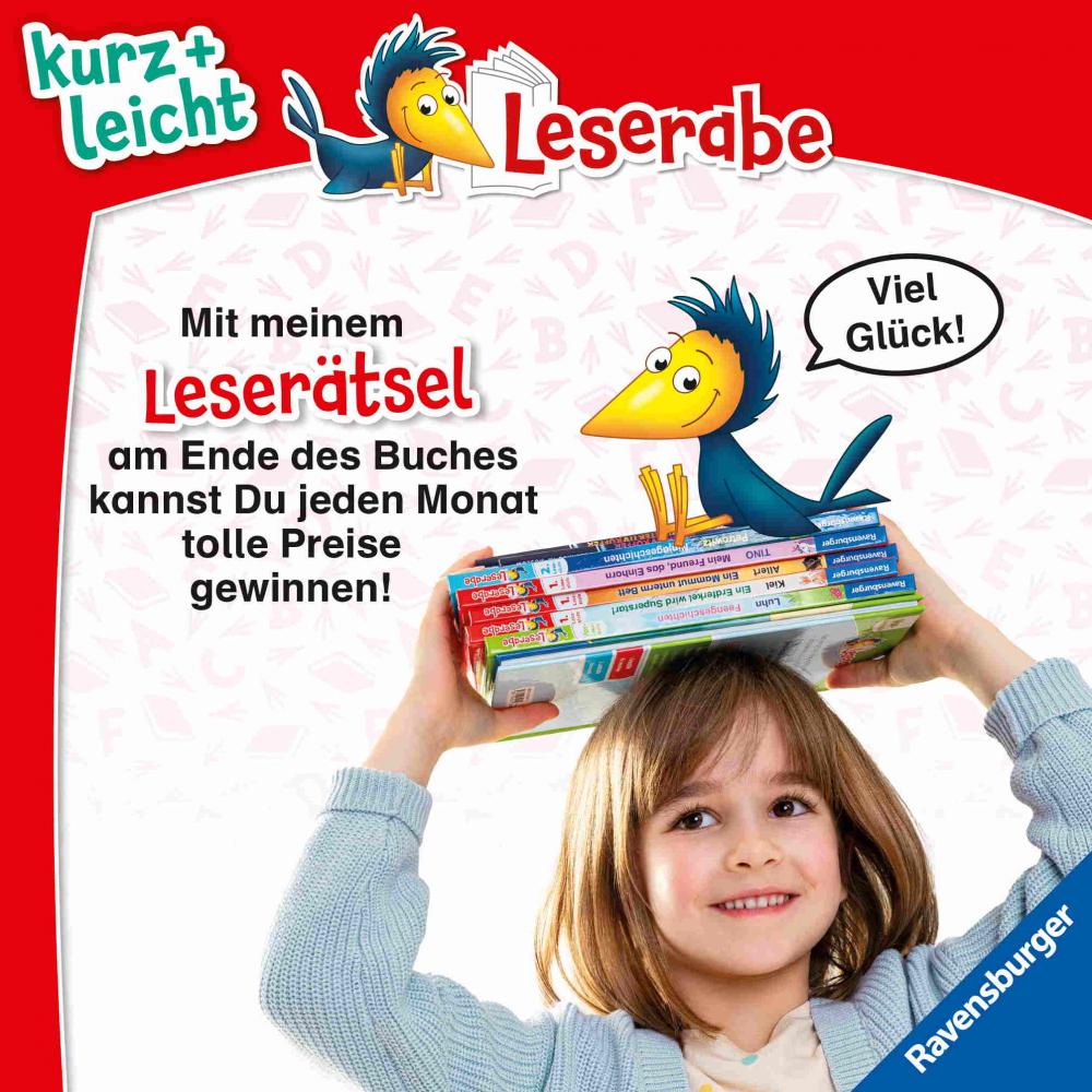 Ravensburger Buch Leserabe 1. Lesestufe Kurz und leicht Magische Flügel für Fee Fine 46432