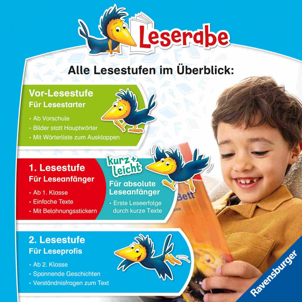 Ravensburger Buch Erstlesetitel Leserabe 2. Lesestufe Handy Spuk in der Schule 46442