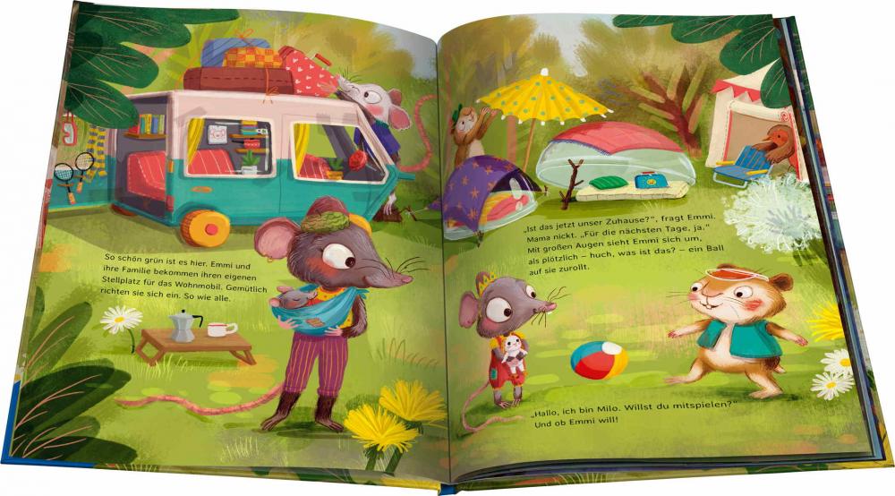 Ravensburger Buch Bilderbuch Emmis großes Campingabenteuer 46452