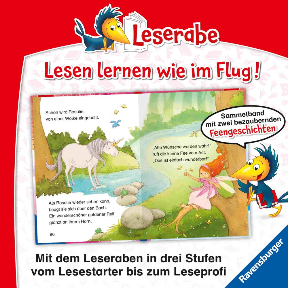 Ravensburger Buch Erstlesetitel Leserabe Sonderausgaben Feenabenteuer zum Lesenlernen 46455