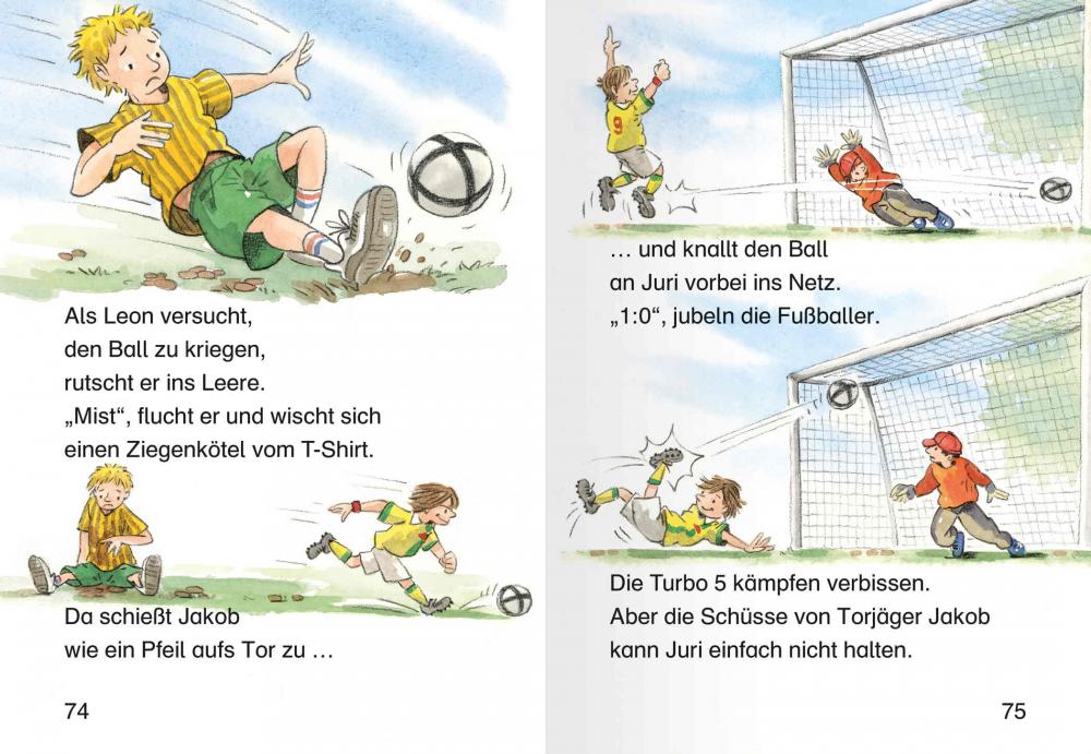 Ravensburger Buch Erstlesetitel Leserabe Sonderausgaben Fußballabenteuer zum Lesenlernen 46456