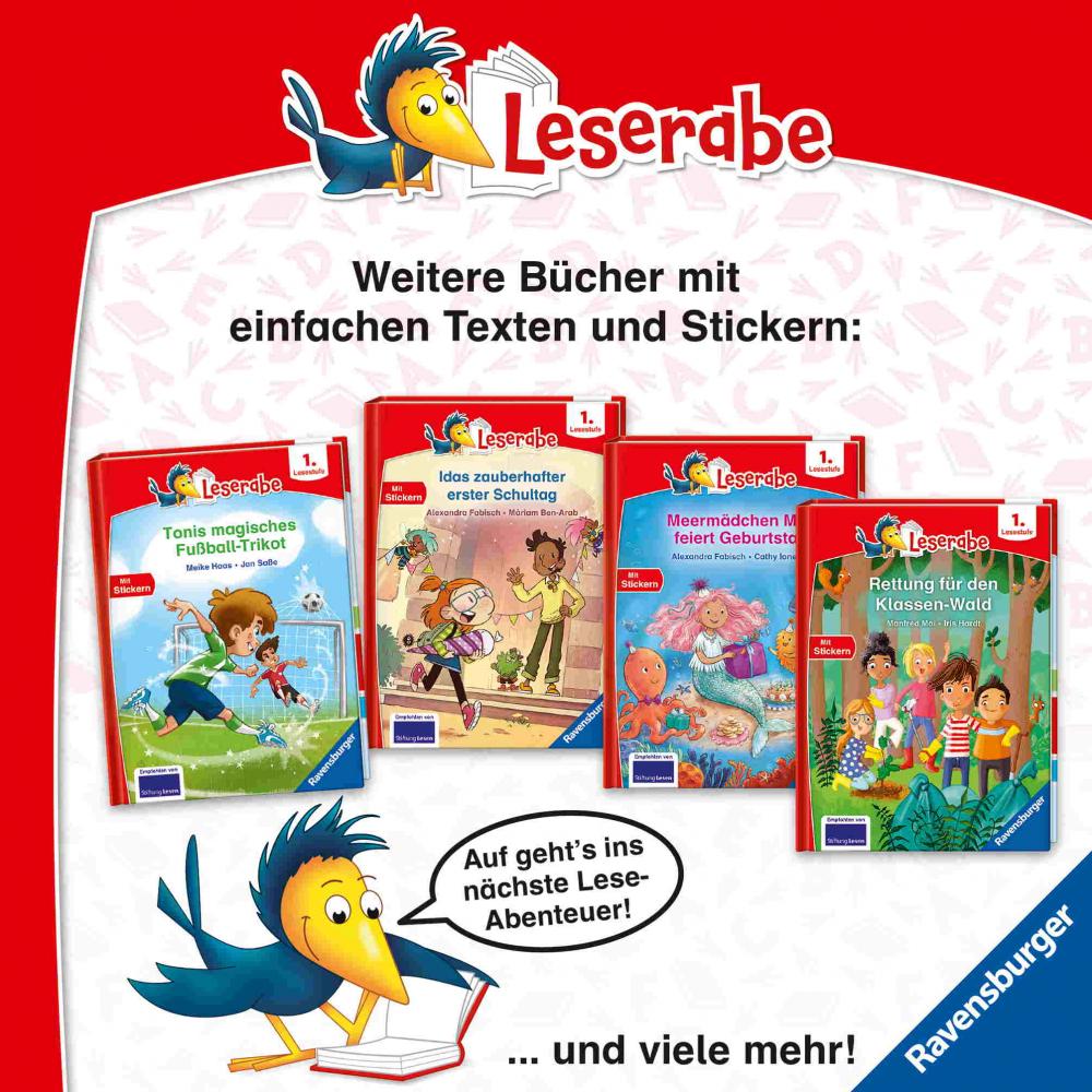 Ravensburger Buch Erstlesetitel Leserabe Sonderausgaben ABC Geschichten und Rätsel 46459