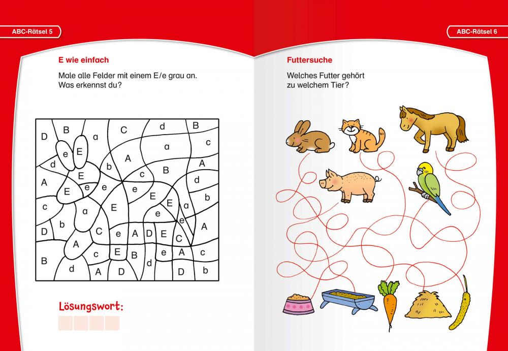 Ravensburger Buch Erstlesetitel Leserabe Sonderausgaben ABC Geschichten und Rätsel 46459