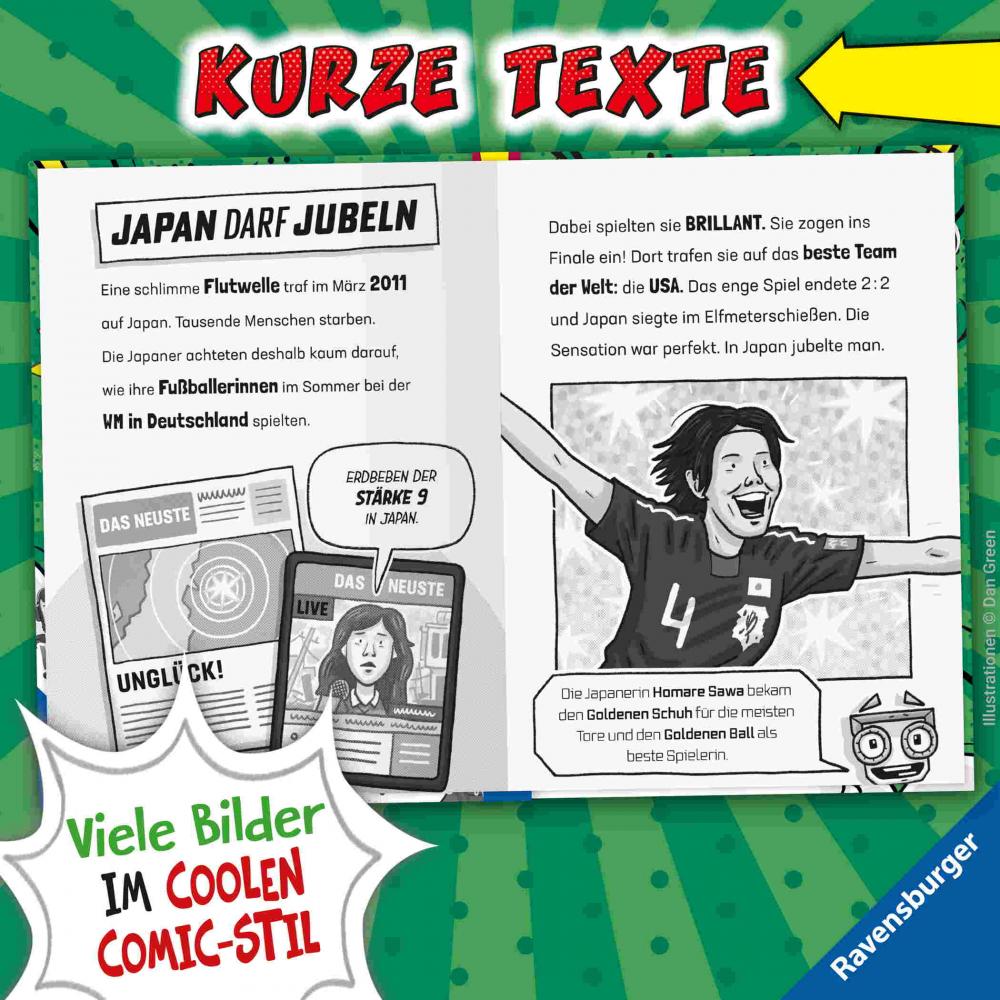 Ravensburger Buch Erstlesetitel Fußball Stars Alles über Fußball. Träume, Tore, Titel 46461