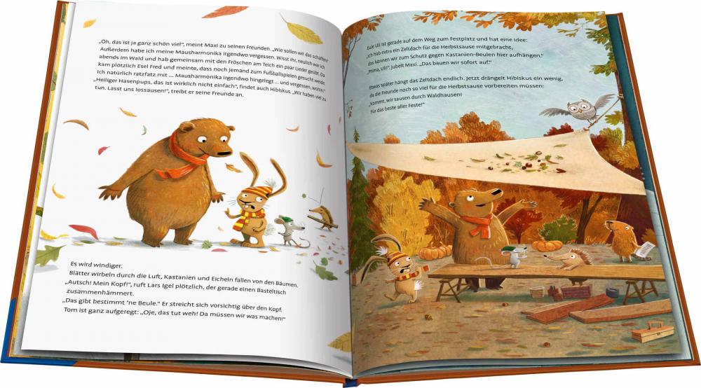 Ravensburger Buch Bilderbuch Hase Hibiskus und die Herbstsause 46474