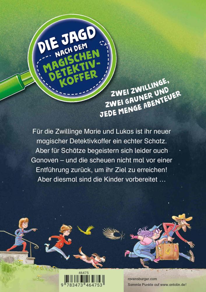 Ravensburger Buch Die Jagd nach dem magischen Detektivkoffer Band 2 Vorsicht, Ganoven! 46475