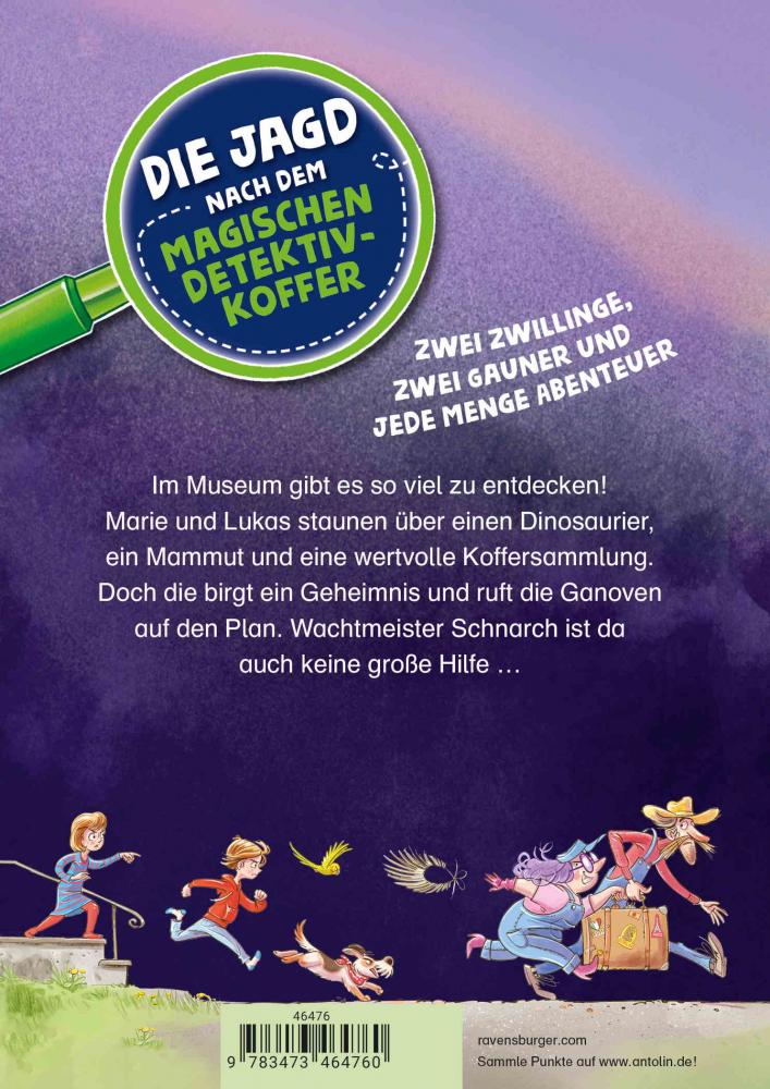 Ravensburger Buch Die Jagd nach dem magischen Detektivkoffer Band 5 Goldraub im Museum 46476