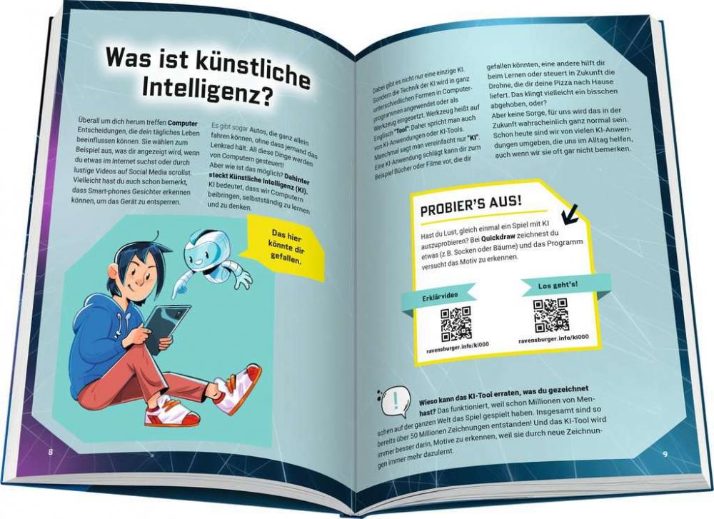 Ravensburger Buch Kindersachbuch KI und du 48099