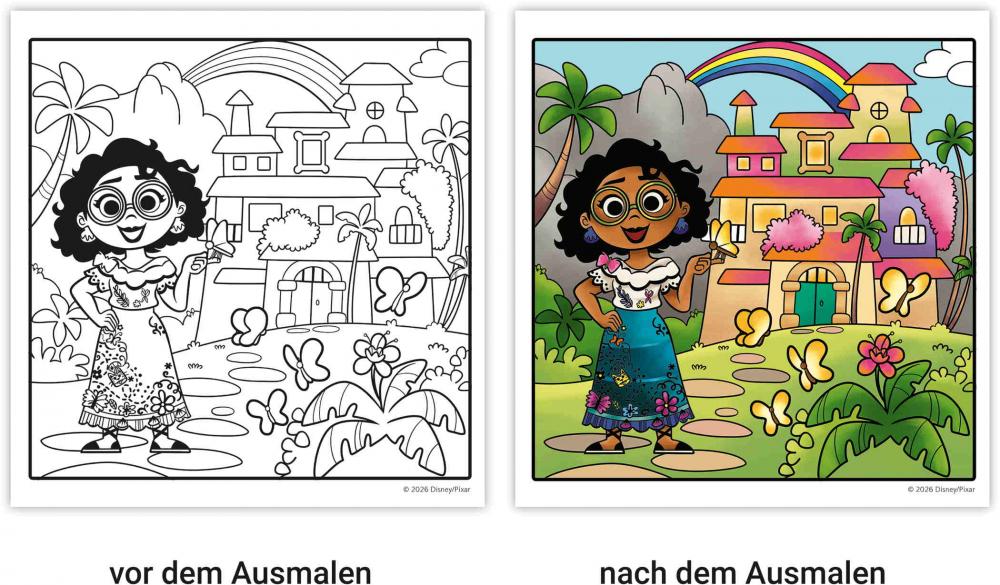 Ravensburger Buch Kreativität Cozy Coloring Disney Cuties 48130