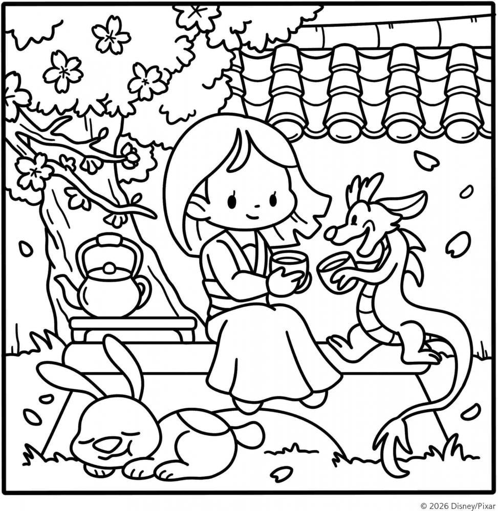 Ravensburger Buch Kreativität Cozy Coloring Disney Girl Moments 48131