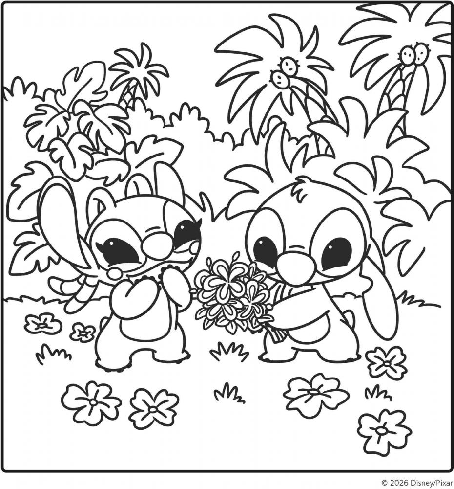 Ravensburger Buch Kreativität Cozy Coloring Disney Lilo & Stitch 48132