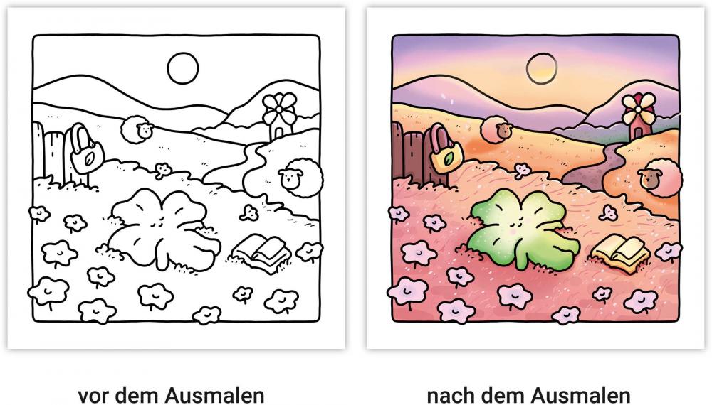 Ravensburger Buch Kreativität Cozy Coloring Love Yourself 48134