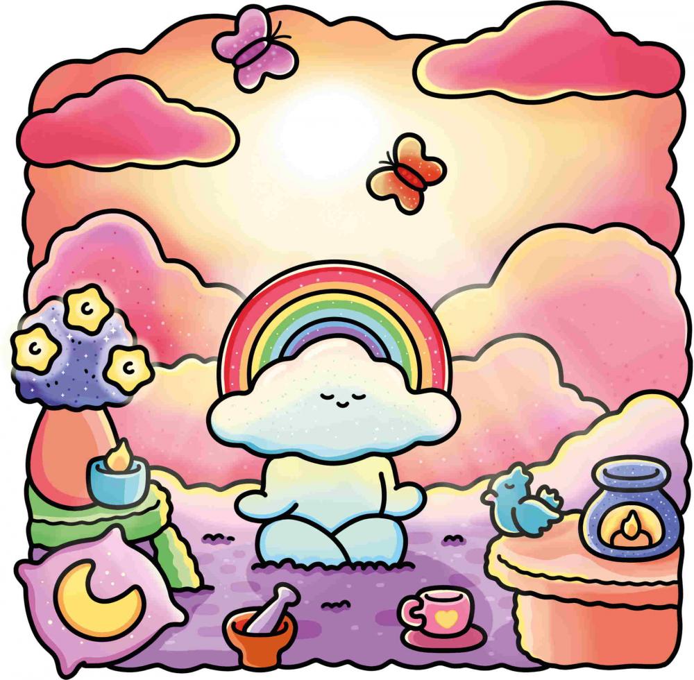 Ravensburger Buch Kreativität Cozy Coloring Love Yourself 48134