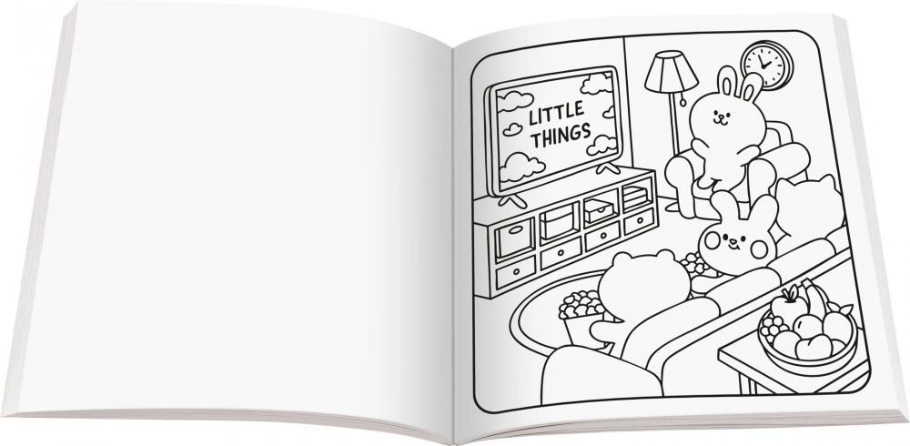 Ravensburger Buch Kreativität Cozy Coloring Little Things 48835