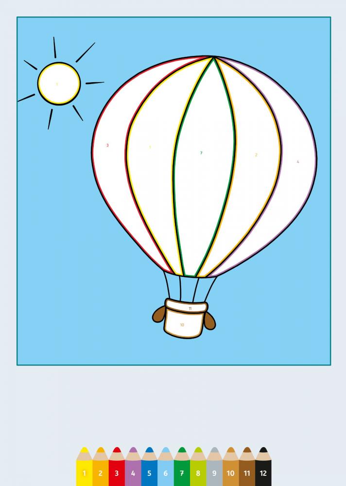 Ravensburger Buch Kreativität My first CreArt Malen nach Zahlen ab 3 Fahrzeuge 48836