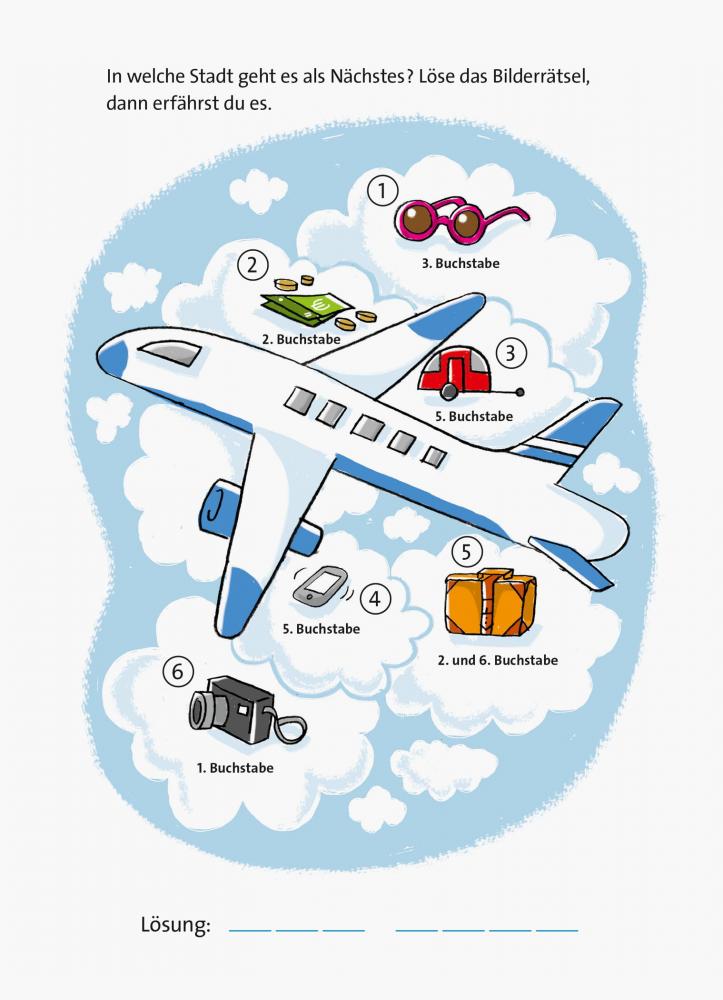 Ravensburger Buch Quiz und Rätsel Reise Rätselblock ab 10 Jahren 48839