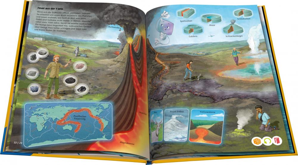 Ravensburger Buch tiptoi Bilderbuch Die Erde Ozeane, Wetter und Vulkane 49296