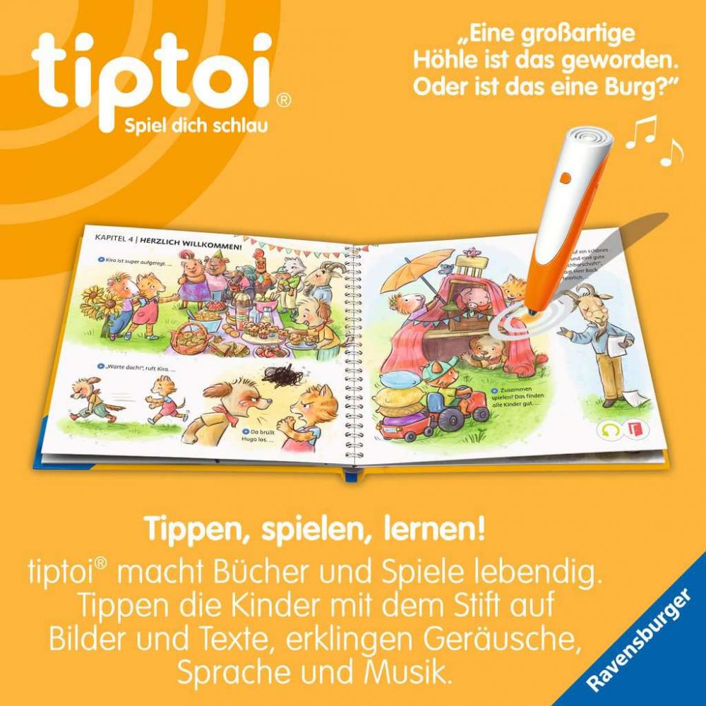 Ravensburger Buch tiptoi Bilderbuch Umgang mit Gefühlen Kira Katze die Sache mit dem Streit 49299