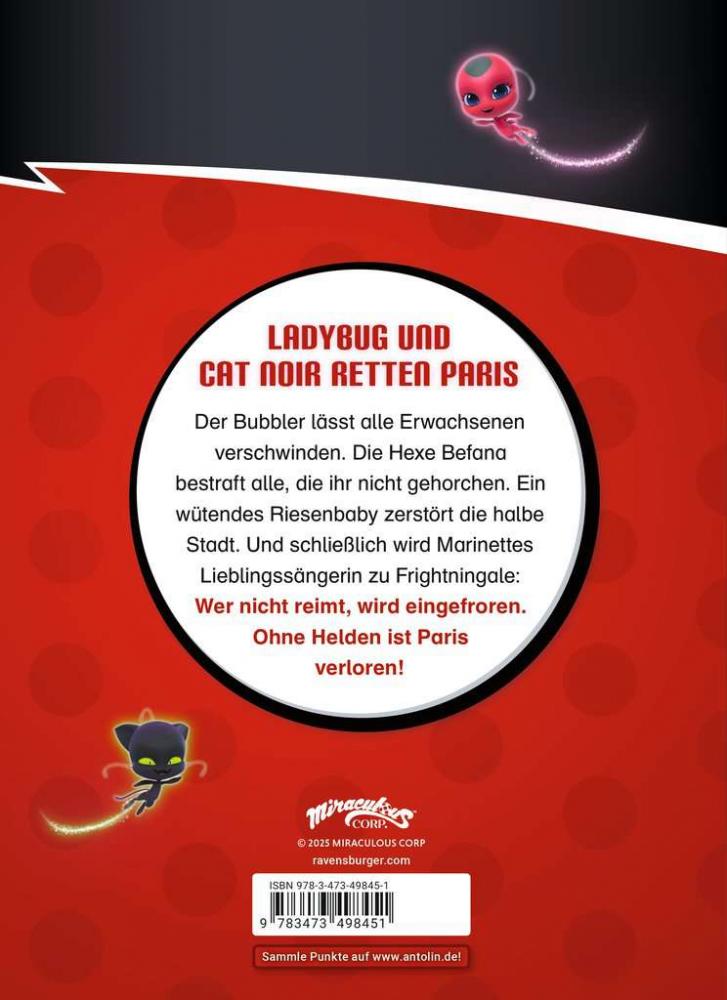 Ravensburger Buch Erzählendes Kinderbuch Miraculous Volle Power Abenteuer 49845