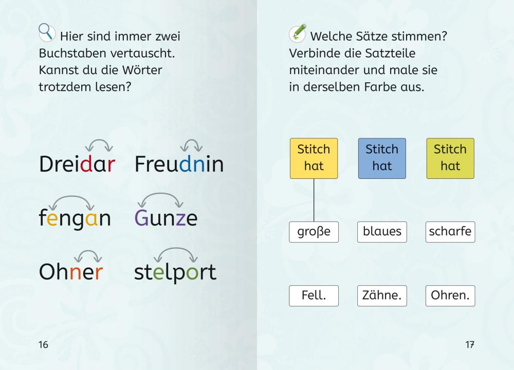 Ravensburger Buch Disney Lilo & Stitch Auf die Plätze, fertig, Stitch! zum Lesenlernen 49858