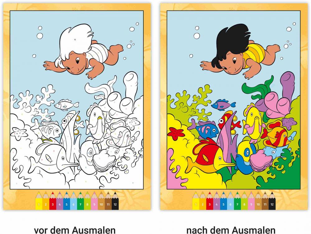 Ravensburger Buch Kreativität CreArt Malen nach Zahlen ab 7 Disney Lilo & Stitch 49864