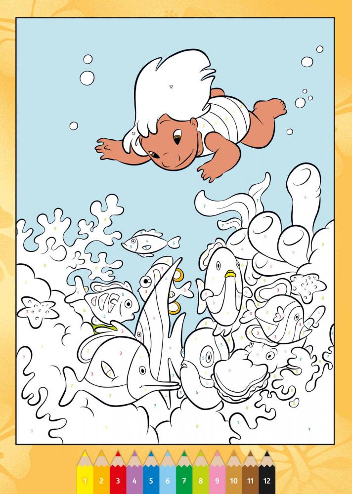 Ravensburger Buch Kreativität CreArt Malen nach Zahlen ab 7 Disney Lilo & Stitch 49864